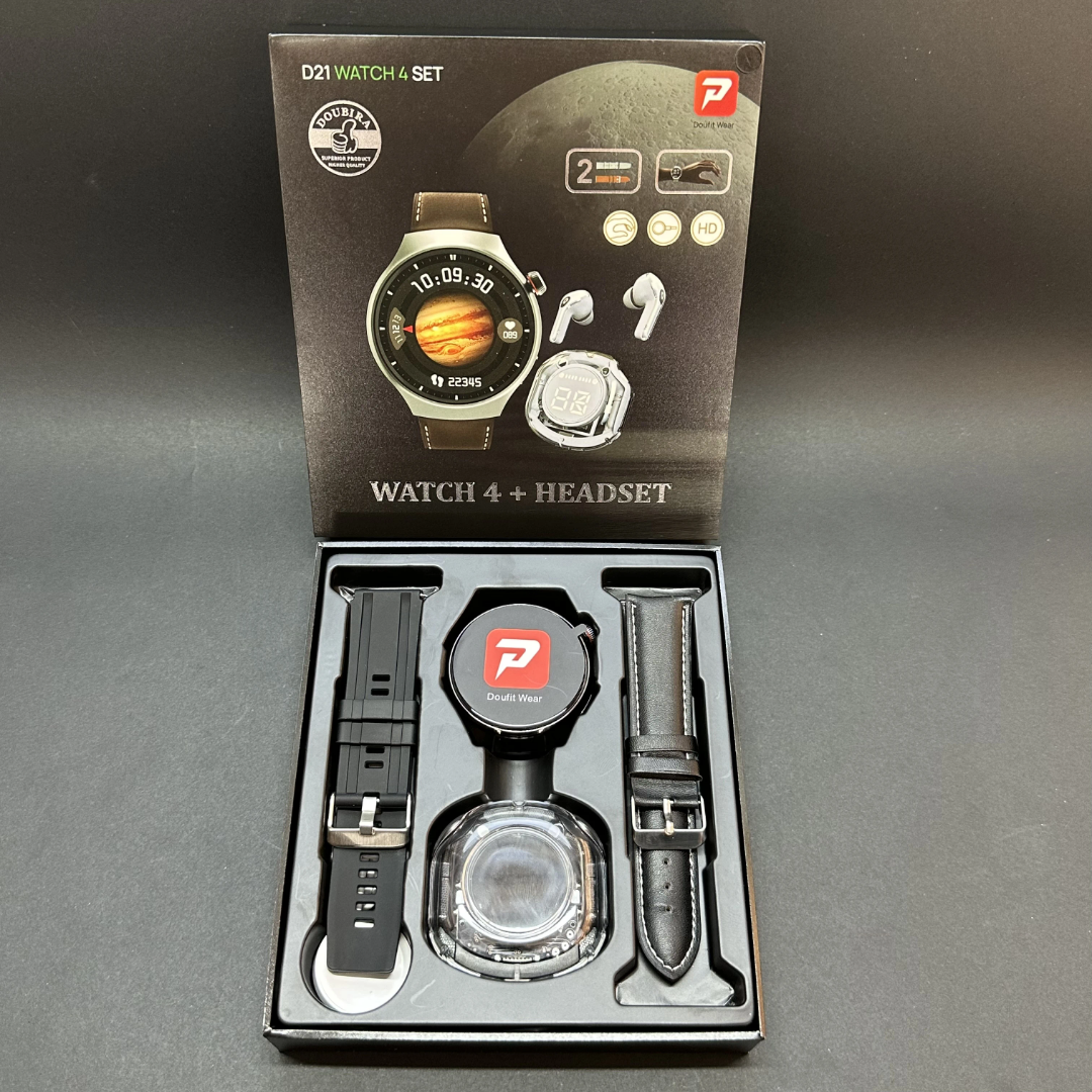🔥 ¡2x1 real! Smartwatch D21